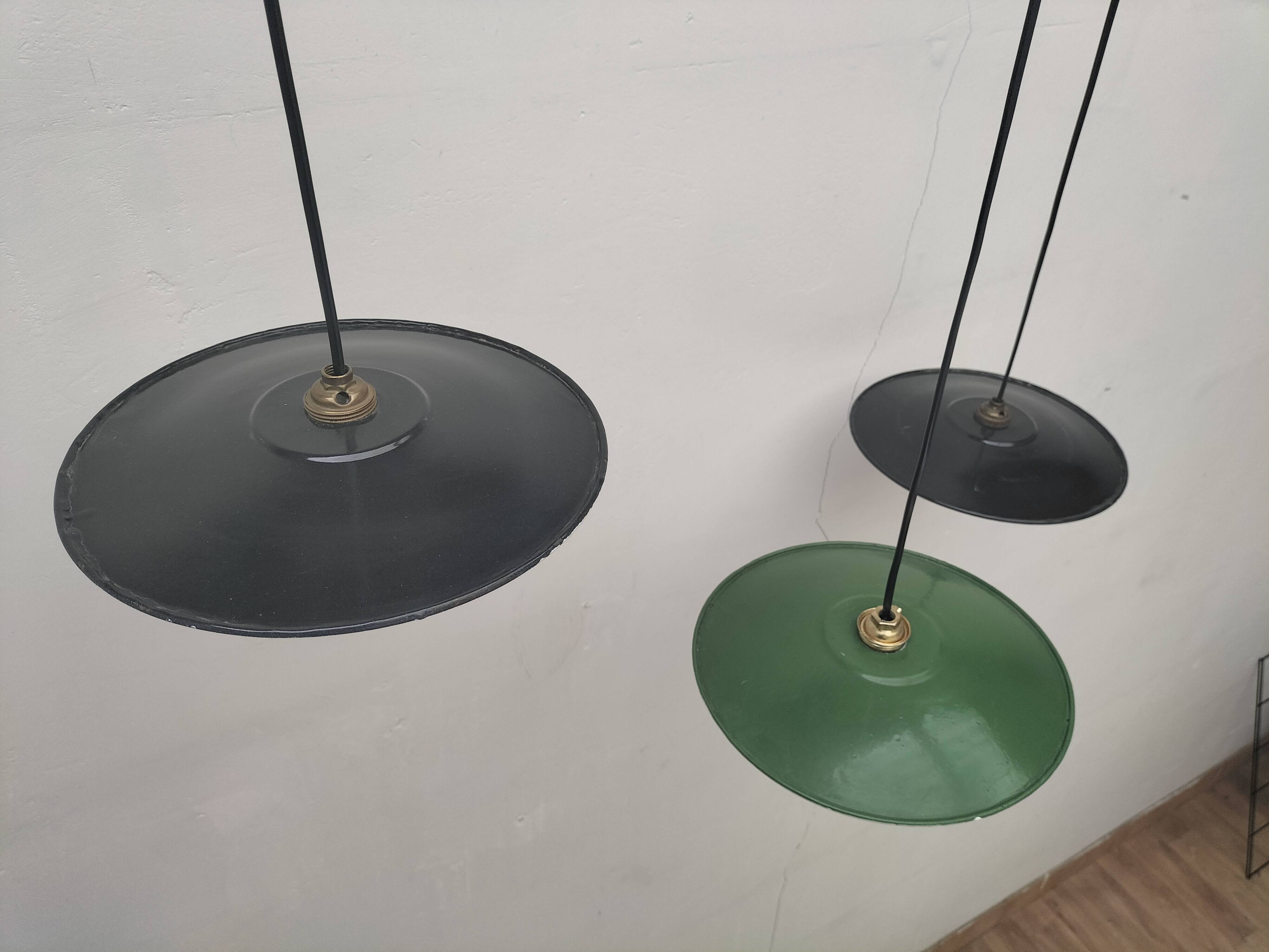 Suspensions tôle émaillée