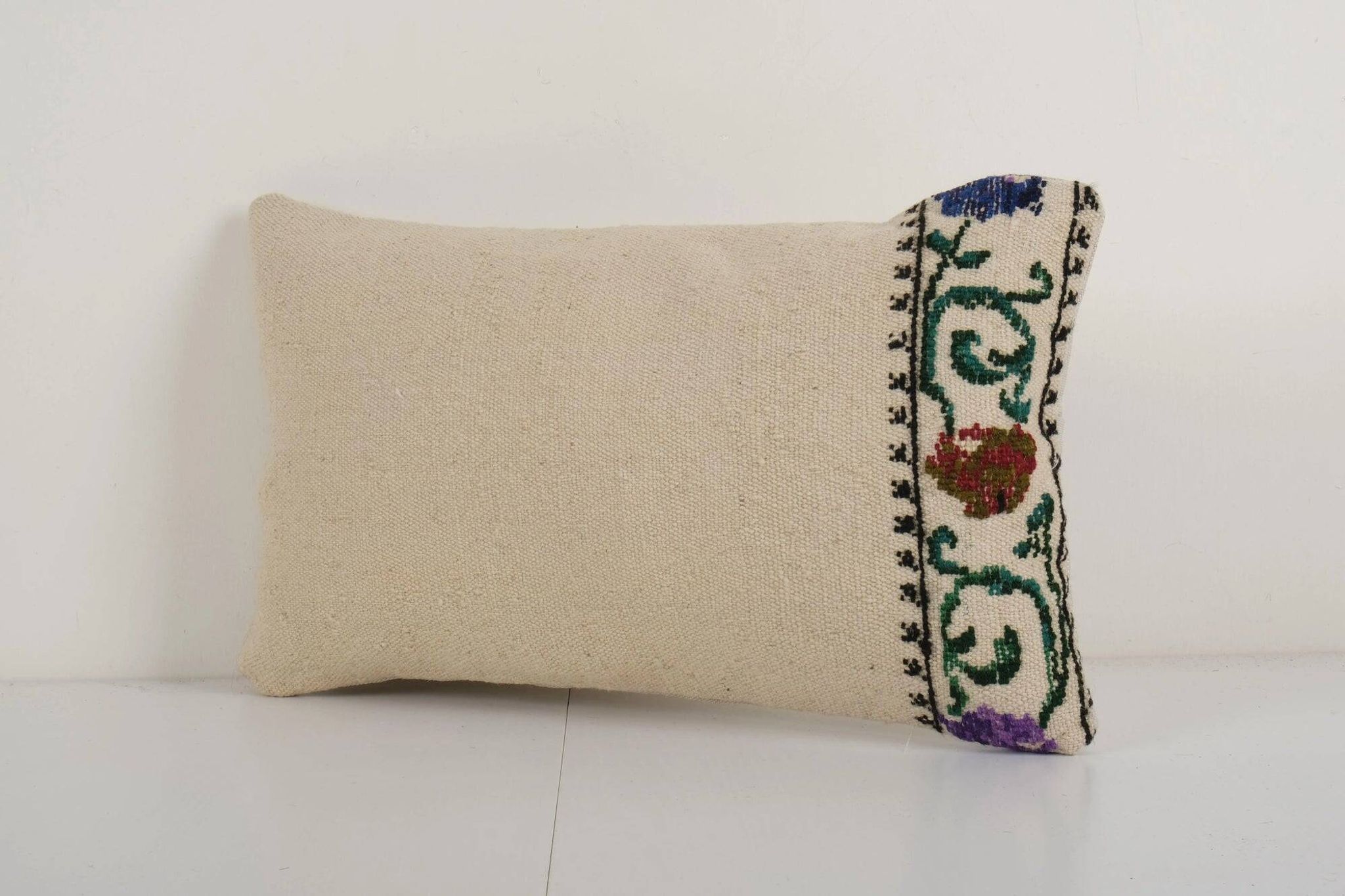 Vintage Turkish cushion cover 30x51 cm