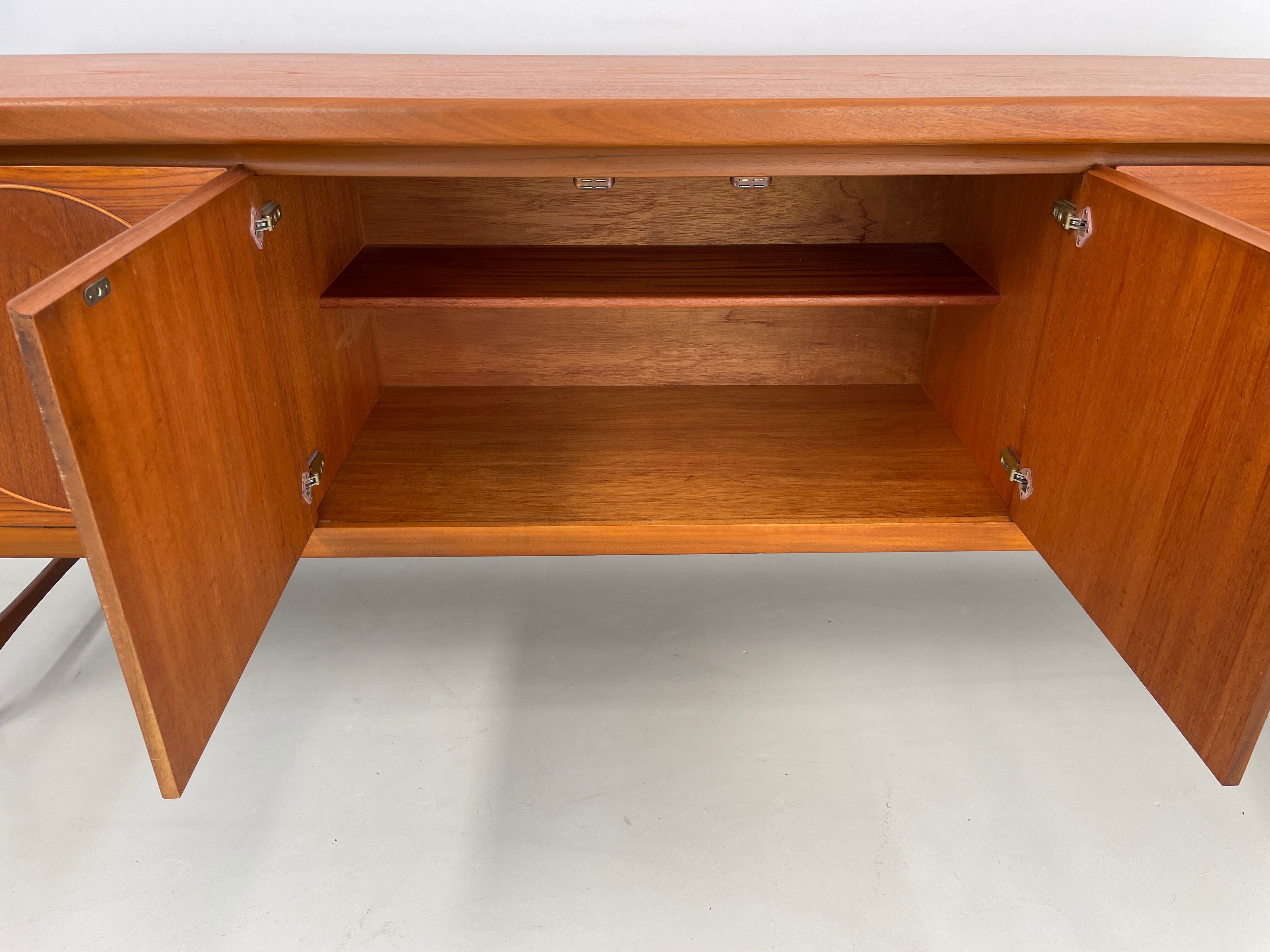 Vintage Nathan "Circle" sideboard 1960's