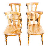 Set of 4 Vintage Baumann Bistro Chairs