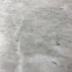 Set of two bistro tables in marble and wrought iron