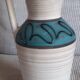 Vase vintage en céramique signé et numéroté