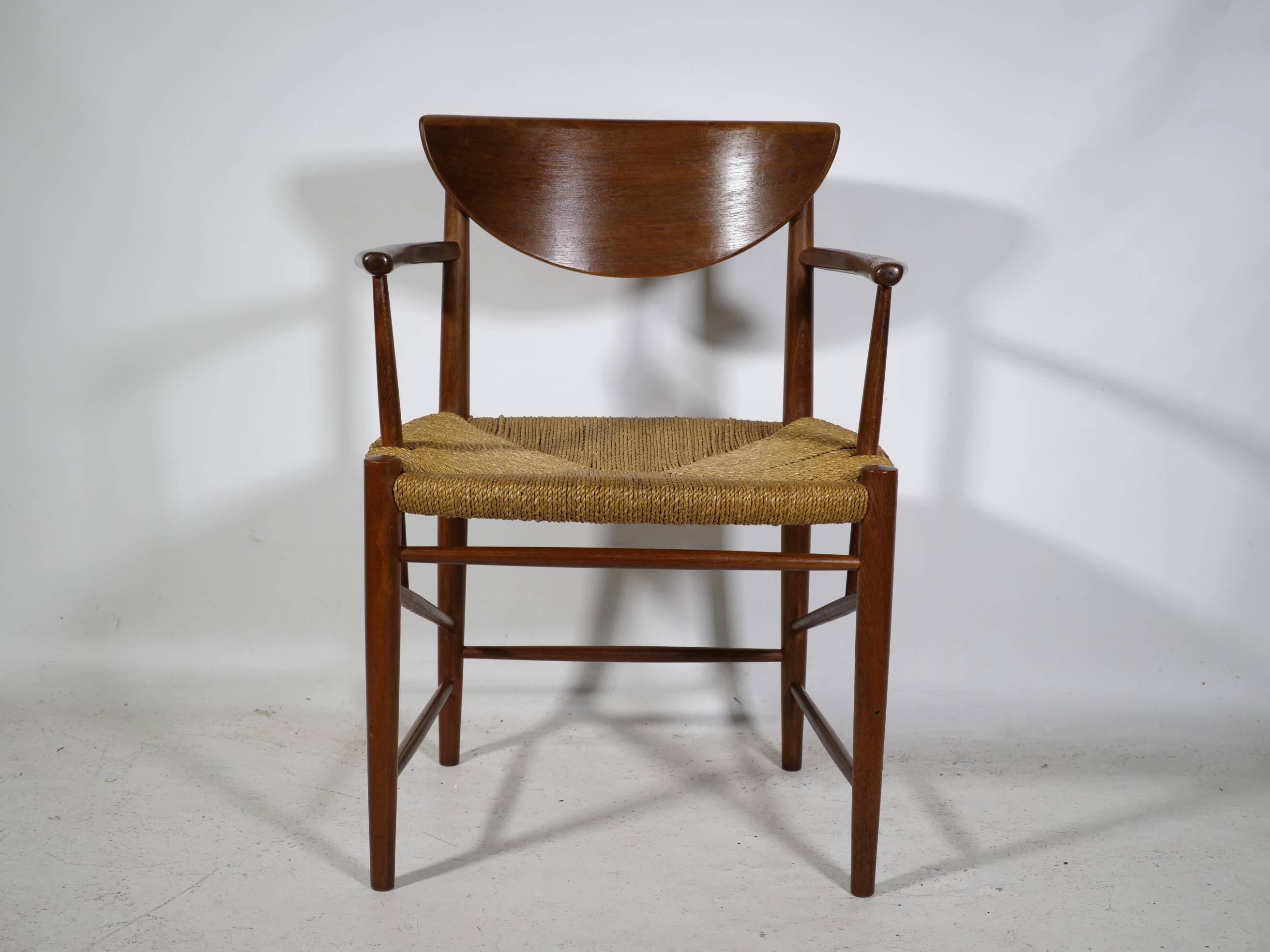 Danish Teak Armchair Peter Hvidt Soborg Mobelfabrik Model No.317