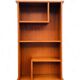 Two vintage asymmetrical storage units