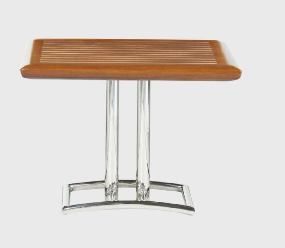 Side table / square coffee table - Riviera - Anne de Bejarry