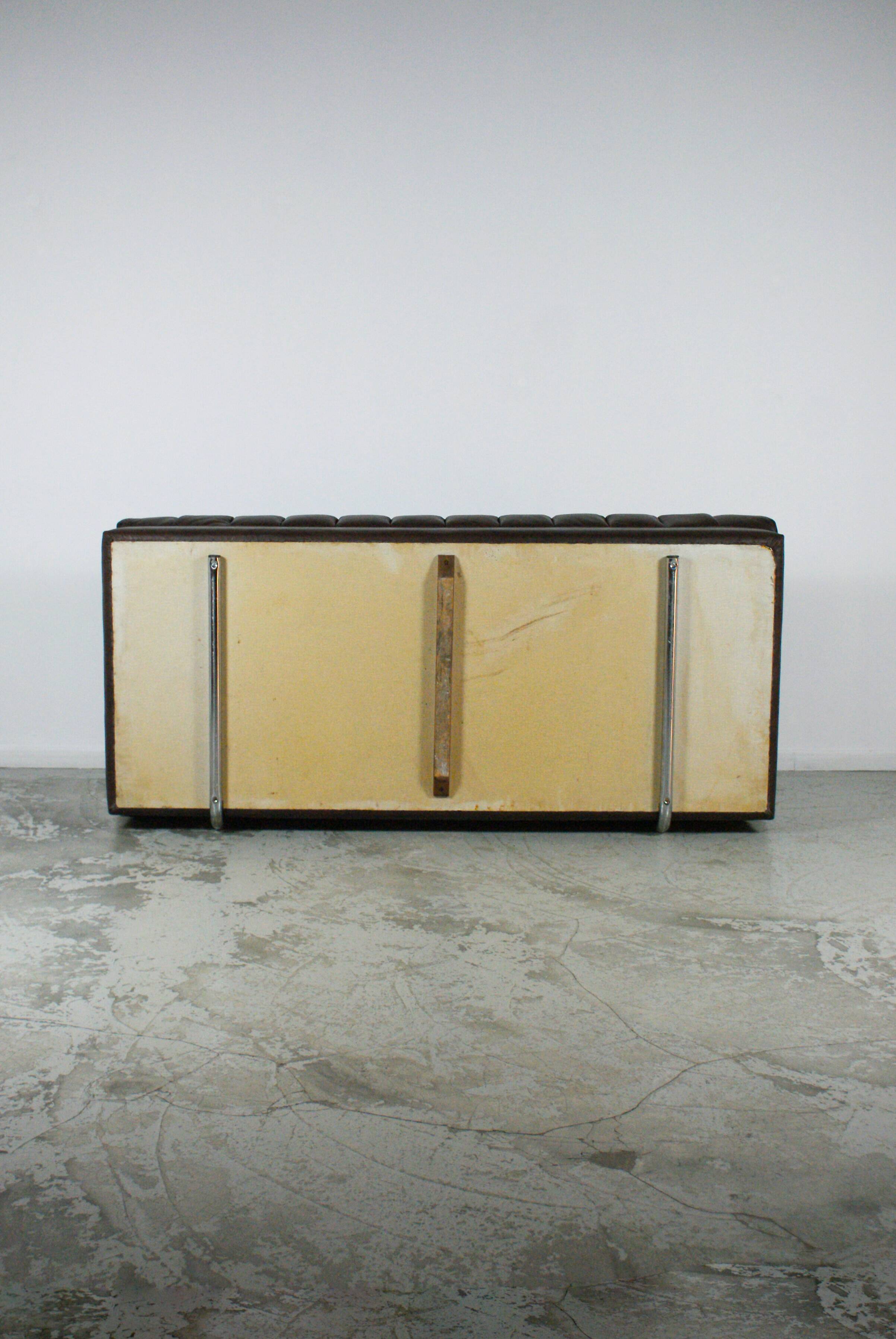 DS-85 Vintage Brown Leather Sofa by De Sede