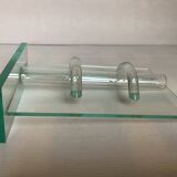 Thick glass soliflore vase design