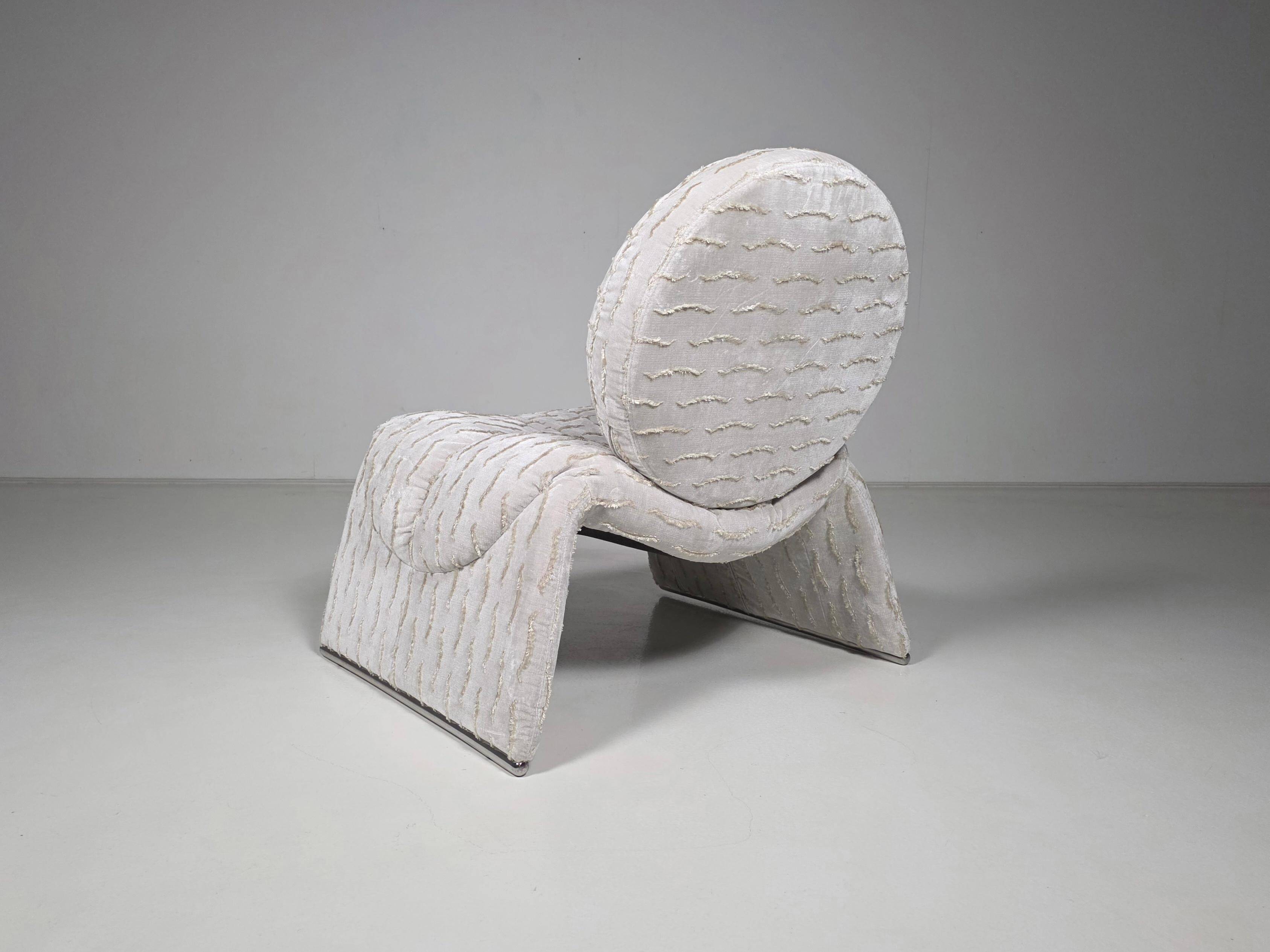 Calypso chaise longue by Vittorio Introini for Saporiti, 1970
