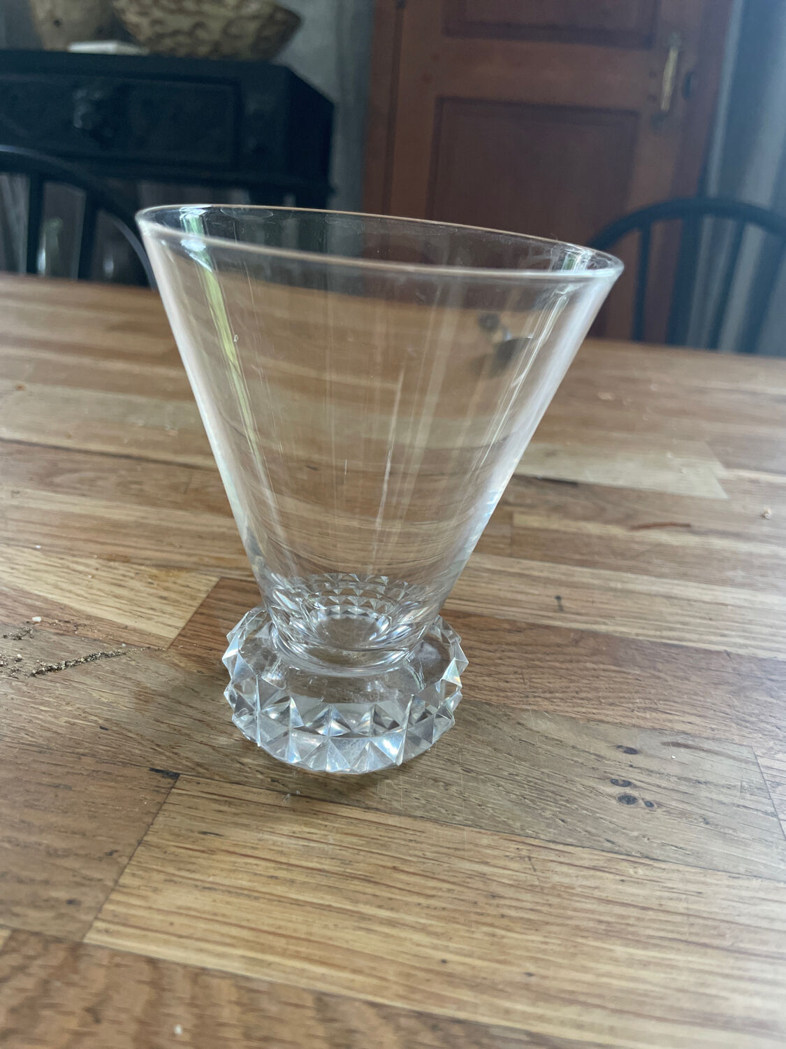 Saint Louis glass model Diamant J Bleichner
