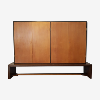 Furniture in rosewood and Sycamore 1950