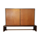 Furniture in rosewood and Sycamore 1950