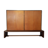Meuble de salon en palissandre et sycomore 1950