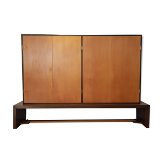 Furniture in rosewood and Sycamore 1950