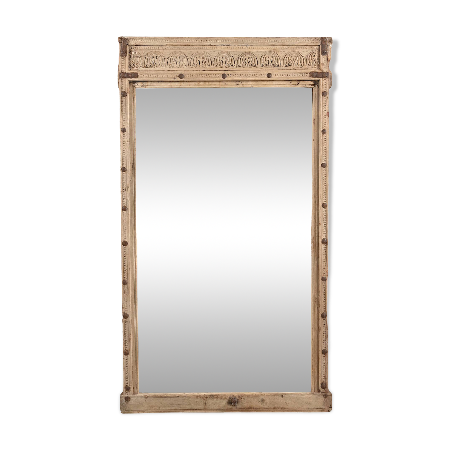 Danasani - Large carved mirror nº11