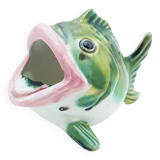 Cendrier poisson émaillé