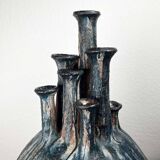 Large Fireplace Vase Studio in Brutalist Mid-Century Ceramic by Gerhard Liebenthron, 1974