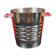 Ice Bucket, Champagne Bucket, Wine Bucket, 80s Vintage Stainless Steel 20 cm
