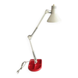 Antique architect's lamp, cast iron base