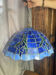 Large stained glass Tiffany-style pendant light