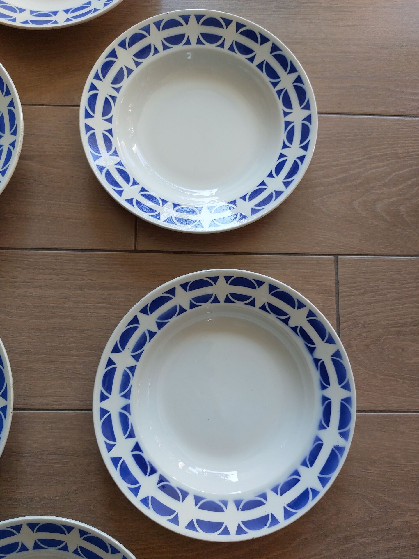 Assiette creuse Lunéville Bannec