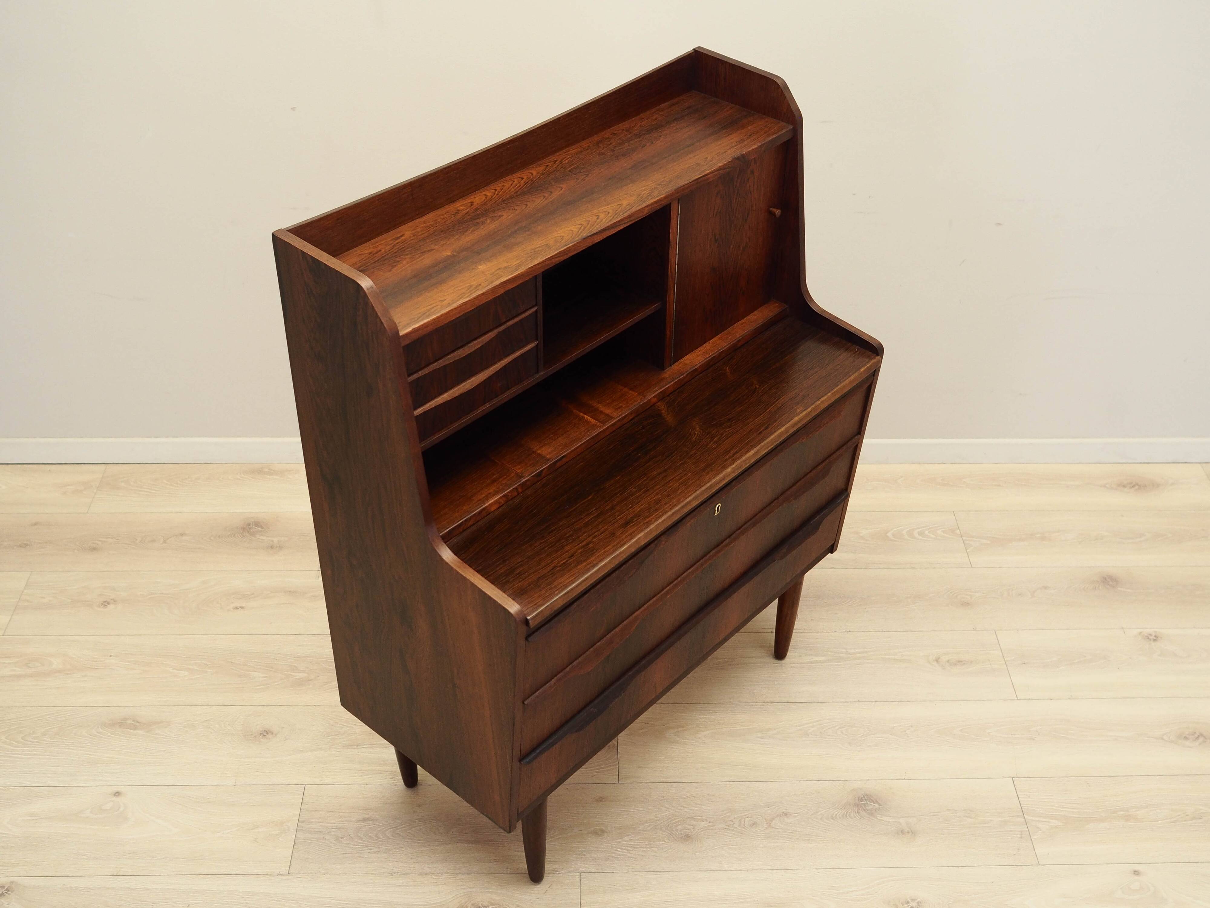 Rosewood secretary, Danish design, 1970s, production: Denmark