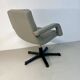 Visitor armchair international furniture leather Gray 2000
