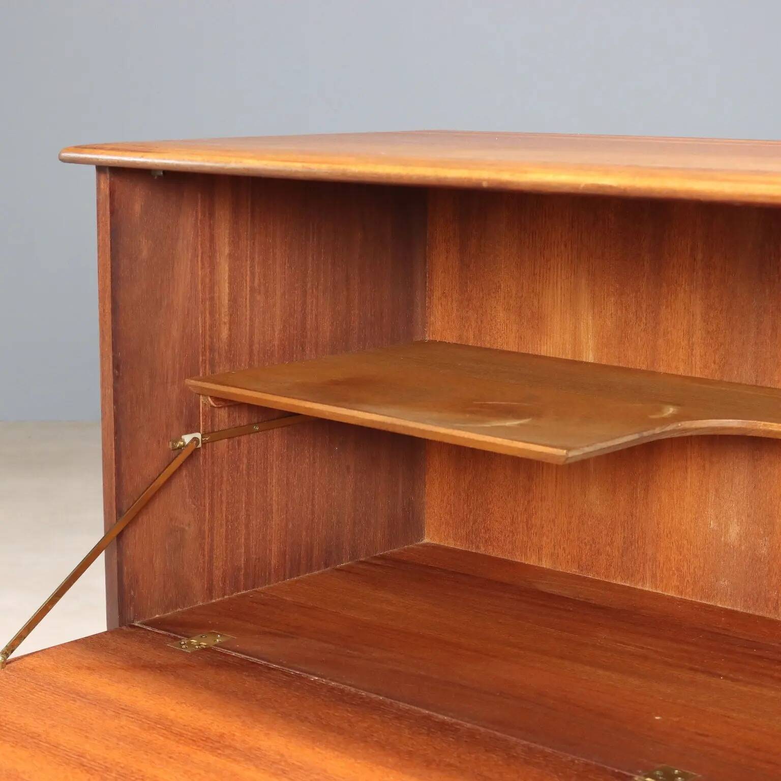 Vintage teak enfilade, Italian design, 1960s.