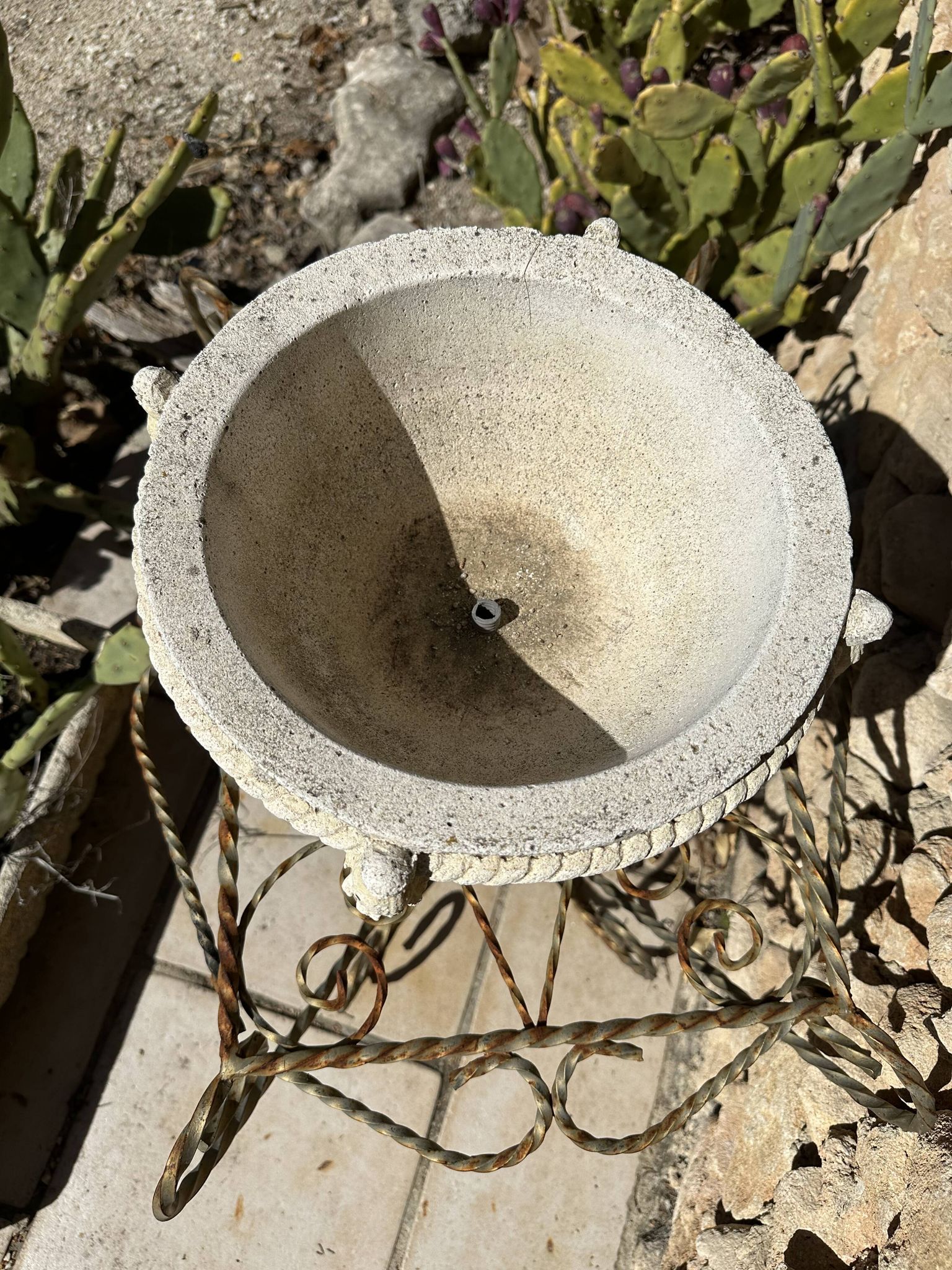 Stone planter
