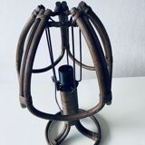 Vintage rattan lamp