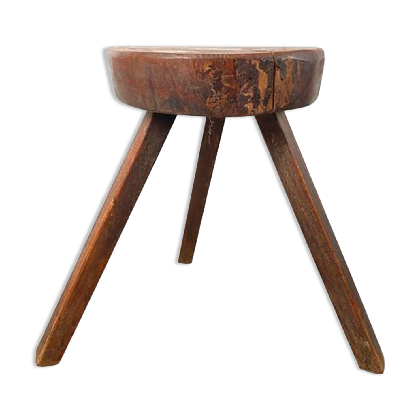 Brutalist tripod stool