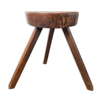 Brutalist tripod stool