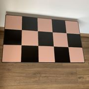 Table basse damier