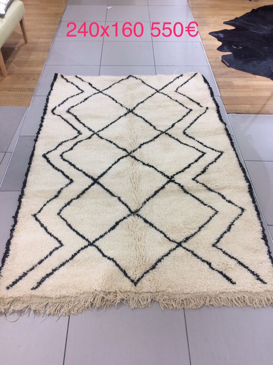 Tapis berbère 240x160cm
