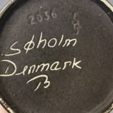 Grand vase Burgundia numéro 2036, par le célèbre Svend Aage Holm-Sørensenen pour Søholm Danemark.