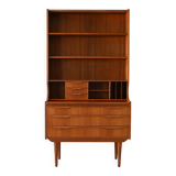Scandinavian Bookcase with Hidden Desk