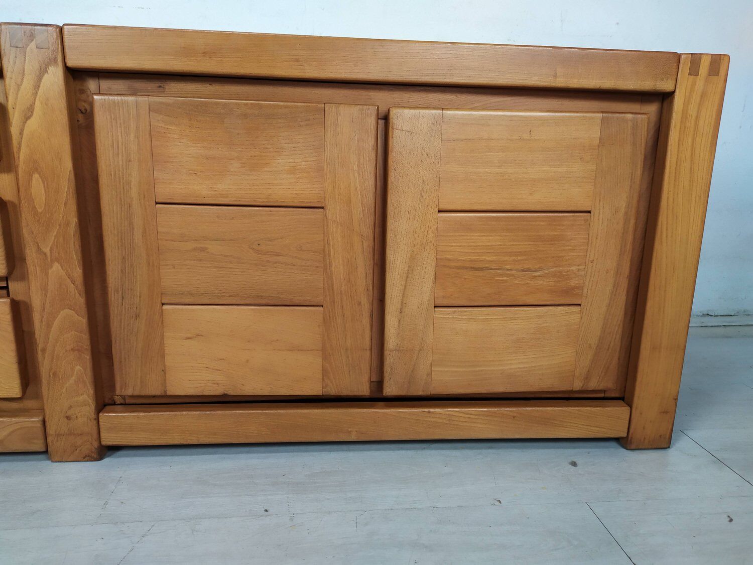 Vintage enfilade in elm by Maison Regain