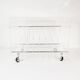 Space-age vinyl record cabinet, Roche Bobois, designed by M. Dumas, France