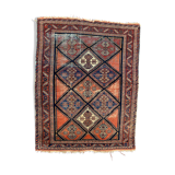 Vintage tribal rug 158x124 cm