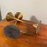 Pair of golden candlesticks