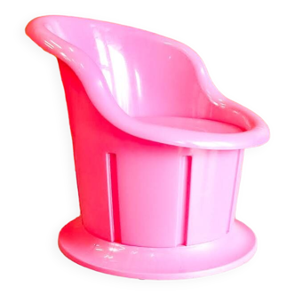 Pink Popptorp armchair, Ikea 90s
