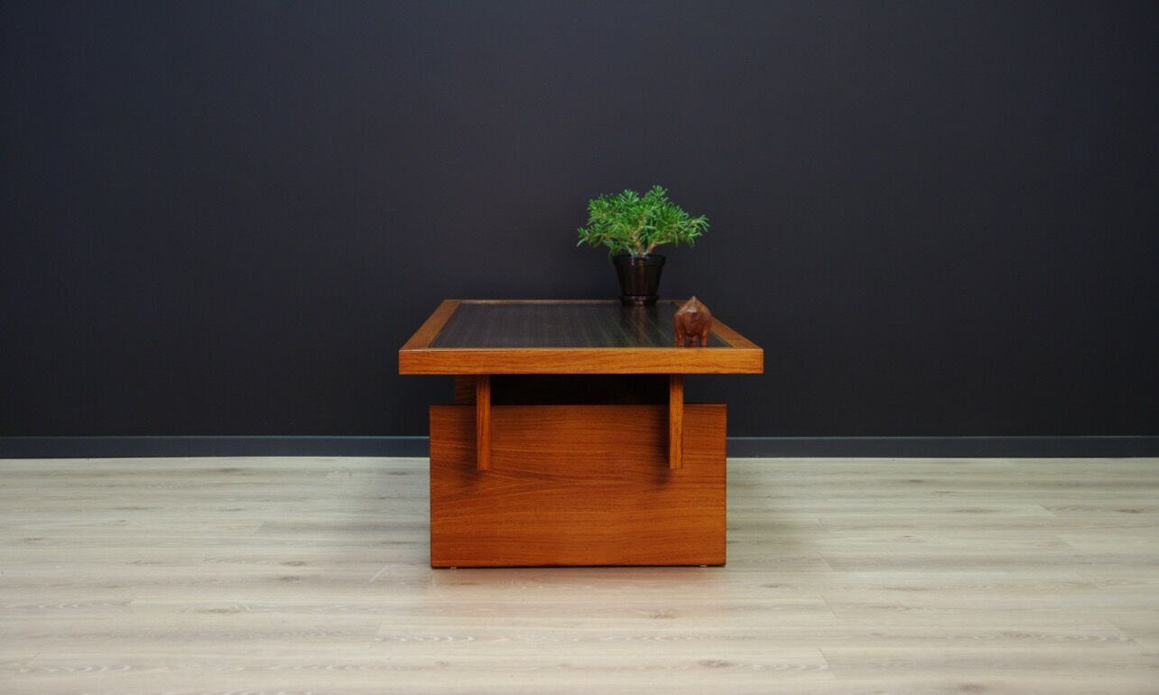 Table basse palissandre 60/70