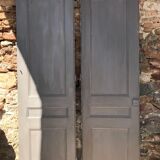 Double painted closet doors 1900