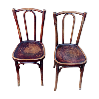 Duo de 2 chaises bistrot