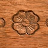 40's grey green art deco chest of drawers