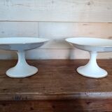 Pair of cake stands – Limoges B & Compagnie – Stamp M Blood