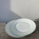 Pair of Parisian porcelain dinner plates