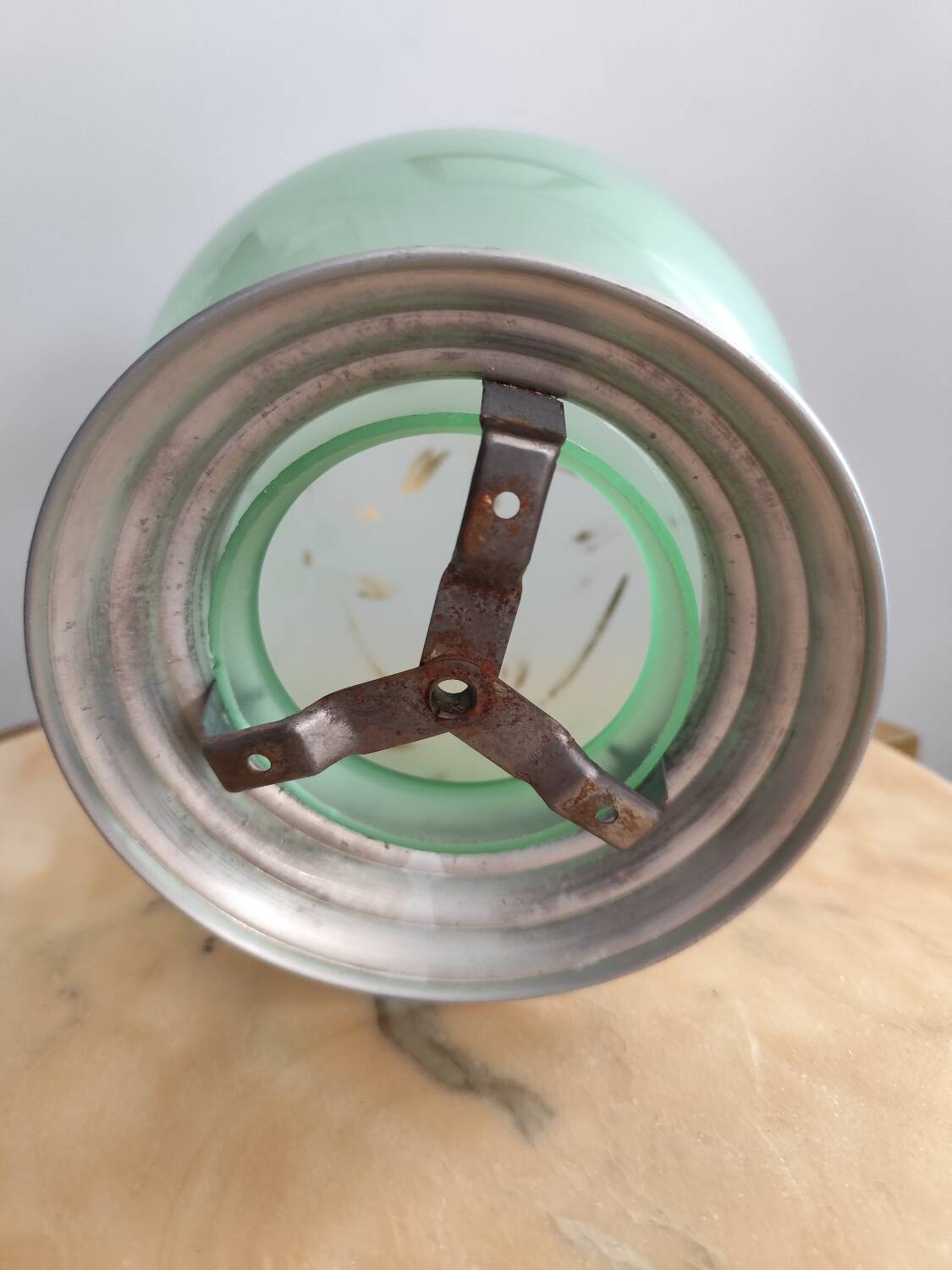 Opaline ball light fixtures