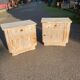 2 German bedside tables