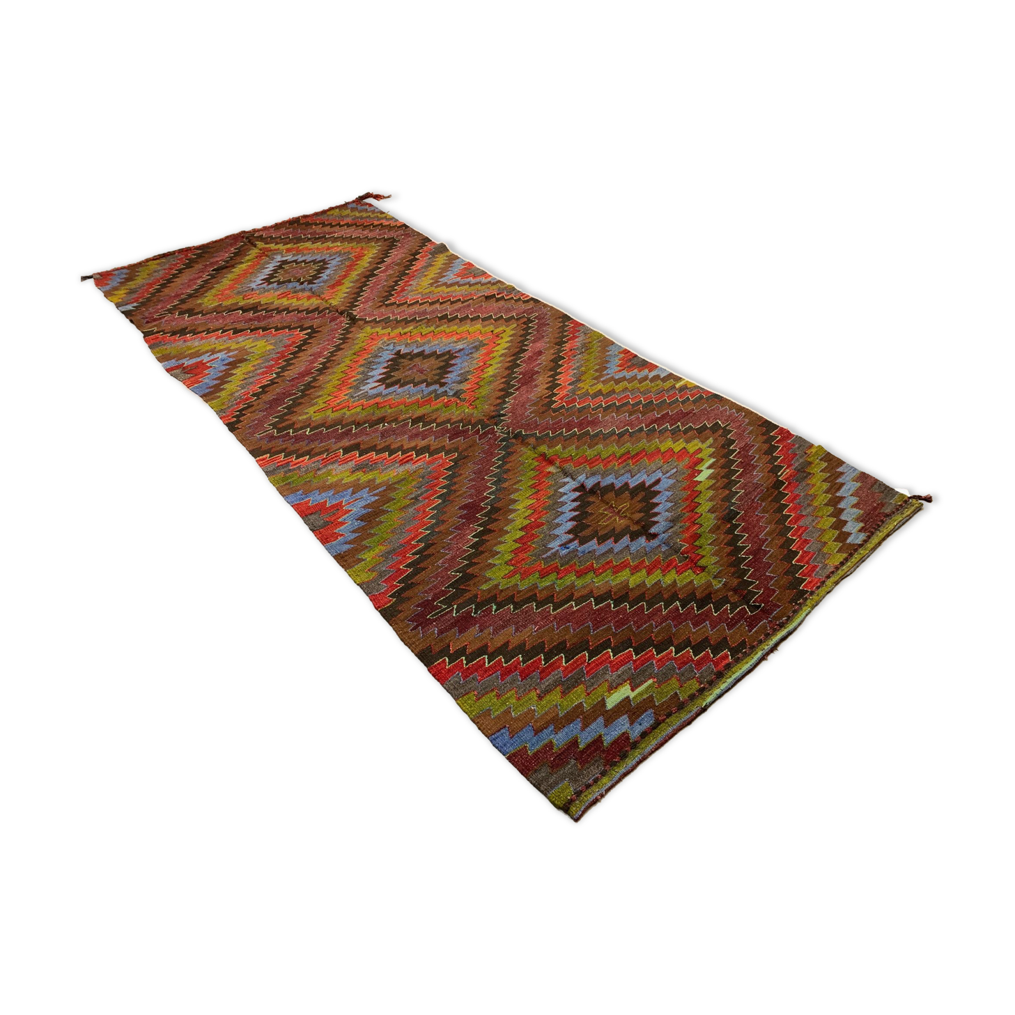 Turkish Kilim 342x150 cm wool