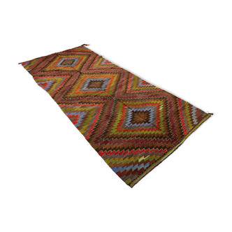 Turkish Kilim 342x150 cm wool